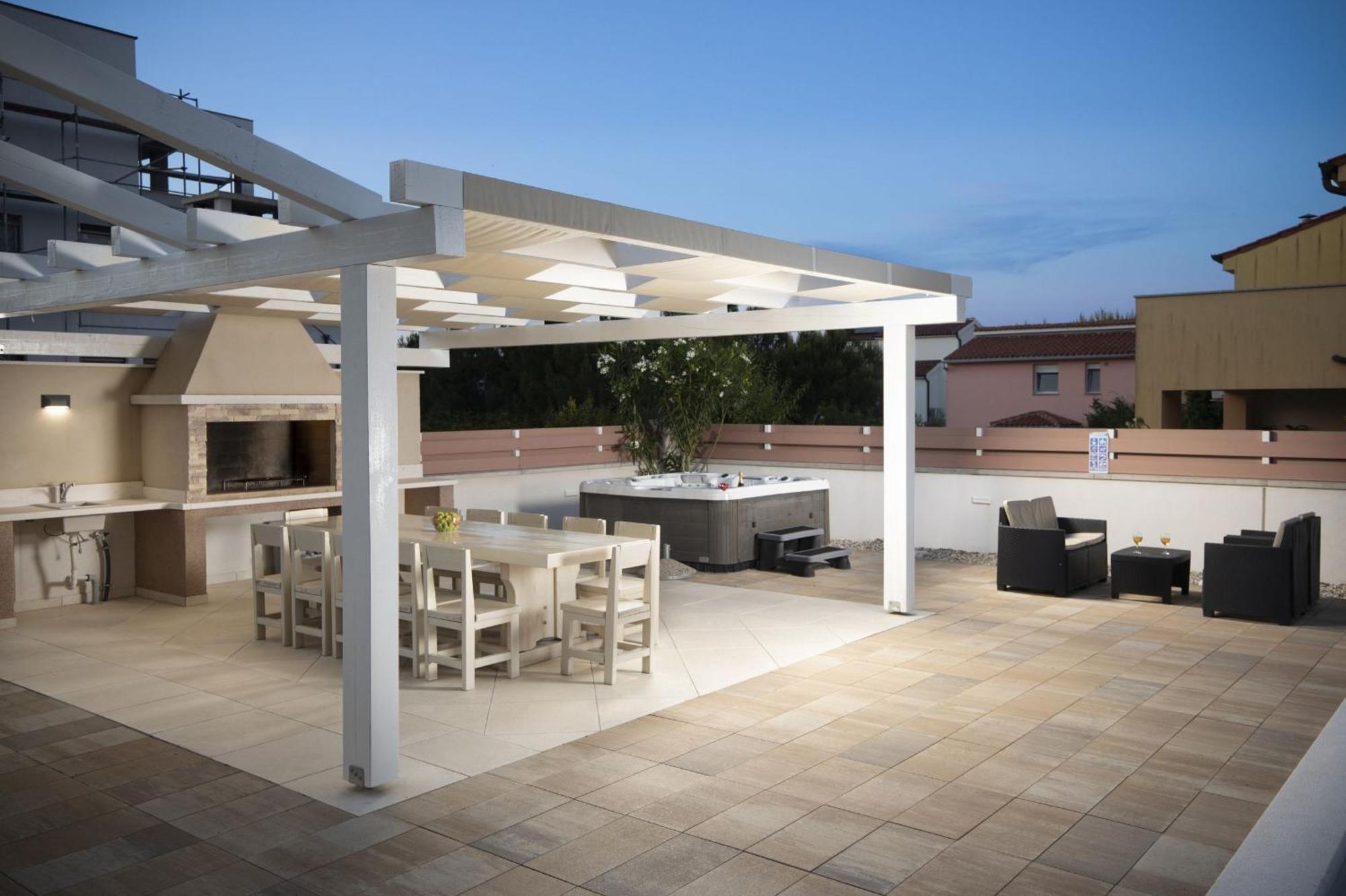 Villa Olivia - New And Modern House With Pool, Souna, Jacuzzi & Playground, Liznjan - Istra Экстерьер фото